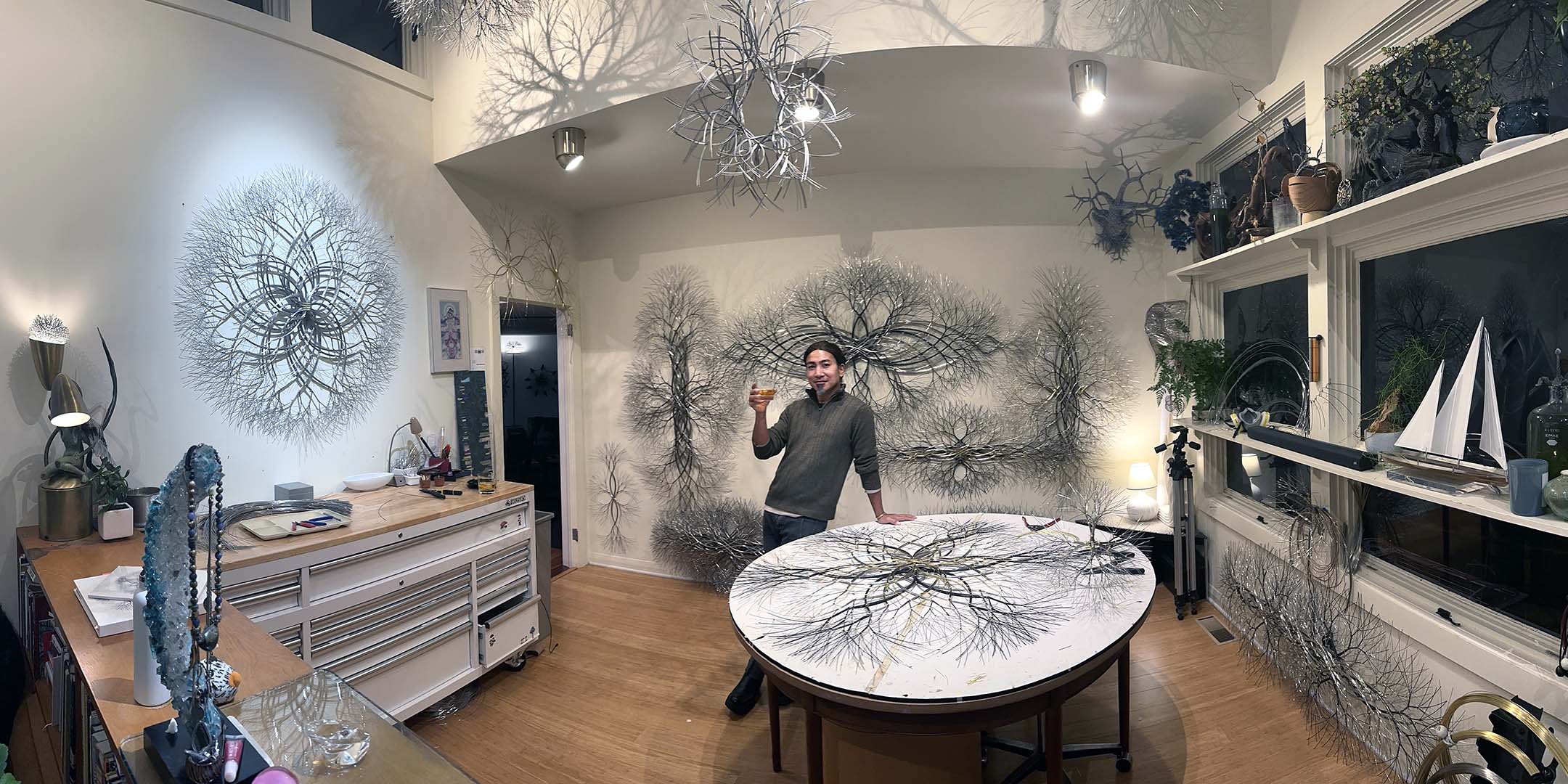 Mountain Studio Kue King Wire Sculpture